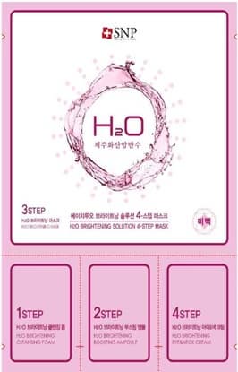 H2O Brightening Solution 4_Step Mask